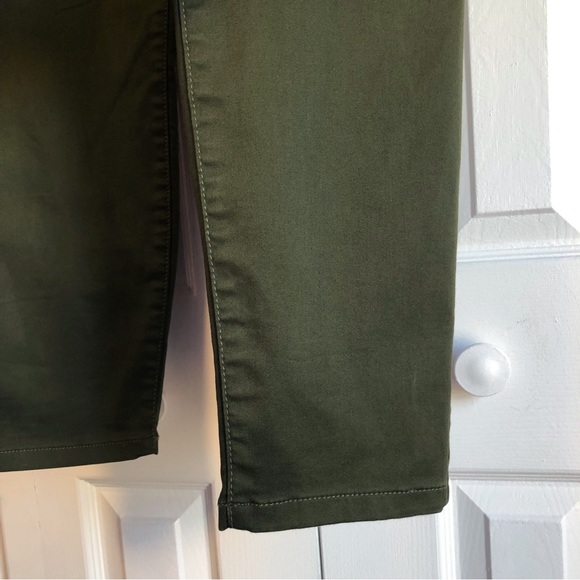 New York & Co. Soho Olive Green Crosby Slim Leg Ankle Jeans - Picture 7 of 14